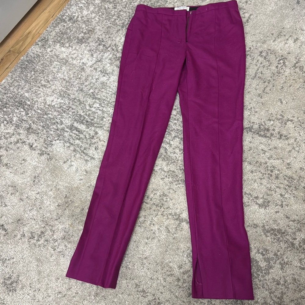 Narciso Rodriguez wool pants straight legs